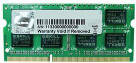 ddr3l - G.SKILL F3-1600C11S-8GSL G.Skill DDR3L 8GB 1600MHz CL11 SO-DIMM 1.35V - 1 nuotrauka