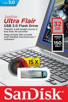 usb drives 64gb - SanDisk Cruzer Ultra Flair 32GB - 4 nuotrauka