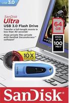 flash 64 usb atmintines - SanDisk Cruzer Ultra Flair 64GB - 2 nuotrauka