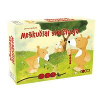 Logis stalo žaidimas Meškučiai skaičiuoja