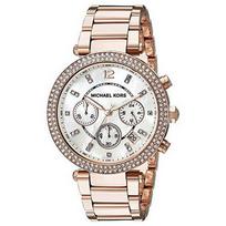 moterisko laikrodziai - MICHAEL KORS - Parker MK5491  Rose Gold/Rose Gold - 2 nuotrauka