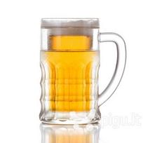 Ledinis alaus bokalas iš akrilo, 600 ml.