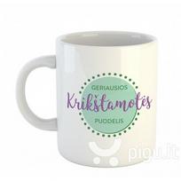 Puodelis "Geriausios krikštamotės puodelis"