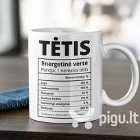 Puodelis "Tėčio sudėtis"