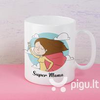 Puodelis "Super Mama"