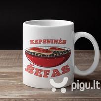 Puodelis "Kepsninės šefas"