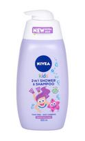 Nivea Kids 2in1 Shower & Shampoo 500ml Vaikams Dušo želė