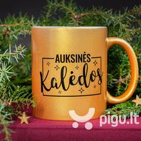 Puodelis "Auksinės Kalėdos"