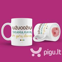 Puodelis "Užuodžiu skanią kavą"