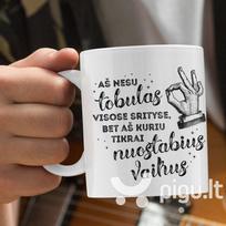 Puodelis "Aš kuriu nuostabius vaikus"