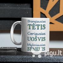 Puodelis "Tėtis. Uošvis. Senelis"