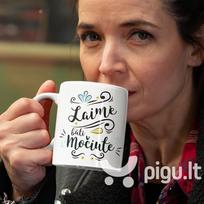 Puodelis "Laimė būti močiute"