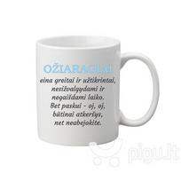 Puodelis „OŽIARAGIS“