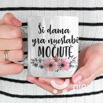 Puodelis "Ši dama yra nuostabi močiutė"