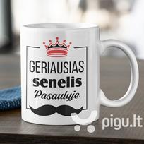 Puodelis "Geriausias senelis pasaulyje"