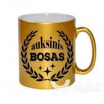 Puodelis "Auksinis bosas"