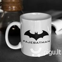 Puodelis ,,Pajebatman"