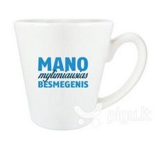 Puodelis "Mylimiausias besmegenis"
