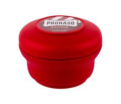 PRORASO Red Shaving Soap In A Jar 150ml Vyrams Skutimosi putos