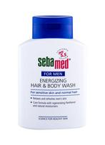 SebaMed For Men Energizing Hair & Body Wash 200ml Vyrams Šampūnai