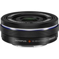 Objektyvas Olympus M.ZUIKO DIGITAL ED 14-42mm F3.5‑5.6 EZ PANCAKE (Juodas)