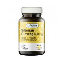  LIFEPLAN SIBERIAN GINSENG, eleuterokokų ekstraktas su vitaminais , 60 kapsulių