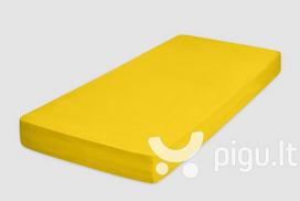 Riposo trikotažinė paklodė su guma Sun Yellow