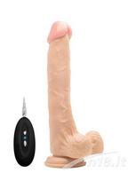 RealRock vibruojantis varpos imitatorius Vibrating Realistic Cock, 27 cm