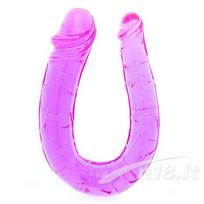 Dvigubas mini falas Seven Creations, violetinis