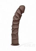Falo imitatorius Doc Johnson The Ragin D 25,4 cm, Chocolate