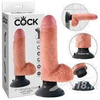 Vibruojantis falo imitatorius King Cock