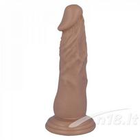 Dildo su įsiurbiamu dangteliu „Mr. Intense 6“, 16,6 x 4,4 cm