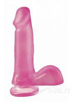 Falo imitatorius Pipedream Basix 17,1 cm, rožinis