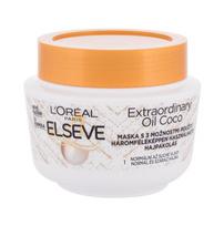 L´Oréal Paris Elseve Extraordinary Oil Coconut 300ml Moterims Plaukų kaukės