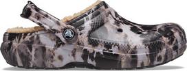 Crocs™ Classic Lined Bleach Dye Clog Black 38,5