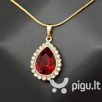 Kaklo papuošalas moterims DiamondSky celestial drop su Swarovski kristalais