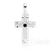 Pirkti Sidabrinis elegantiškas pakabukas Kryžius su cirkoniu - Photo 1