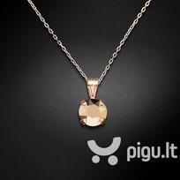 Kaklo papuošalas moterims DiamondSky Juno Rose Gold