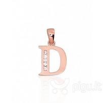 Auksinis pakabukas moterims Diamond Sky D III