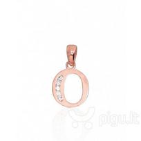 Auksinis pakabukas moterims Diamond Sky O III