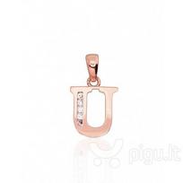 Auksinis pakabukas moterims Diamond Sky U III