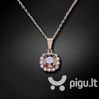 Pirkti Kaklo papuošalas moterims DiamondSky Glory (Rose Gold) su Swarovski kristalais - Photo 1