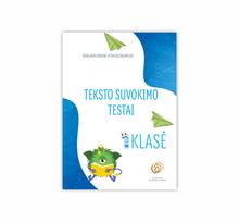 Teksto suvokimo testai. 1 klasė (2021)