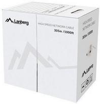 cat5e utp 305 - Laidas Lanberg Cable UTP Cat.5E CU Blue 305m - 1 nuotrauka