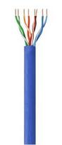 kabelis cat6 1m - Laidas Techly Cat. 6 U/UTP CCA Roll Cable Solid Blue 305m - 1 nuotrauka