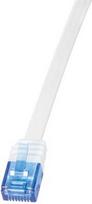 Laidas Logilink SlimLine Patch Cable Flat Cat.6 U/UTP 20m White