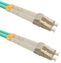 sviesolaidinis laidas - Laidas Qoltec Fiber Optic Cable Multimode LC/UPC to LC/UPC 50/125 OM3 1m - 1 nuotrauka