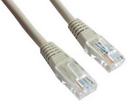 goobay cat6 5m - Laidas ACC Cable UTP Patch CAT6e Grey 5m - 1 nuotrauka