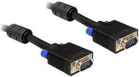Laidas Delock Cable VGA / VGA Black 2 m
