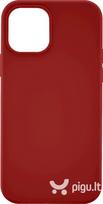 Pirkti Fusion Elegance Fiber Protect silikoninis dėklas, skirtas Apple iPhone 13 Pro Max, raudonas - Photo 1